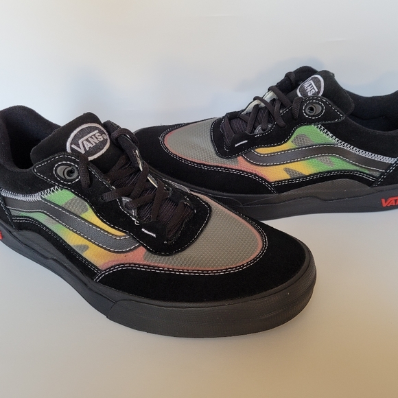 Vans Men's Wayvee Tyson Peterson Skate shoes Black Asphalt Popcush Size 11.5 - Picture 2 of 7